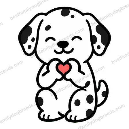 Dalmatian sticker 23