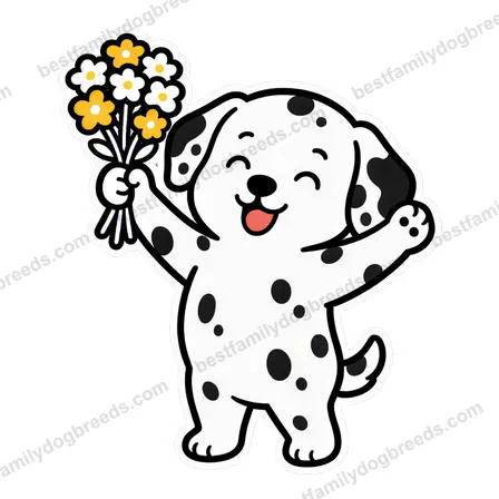 Dalmatian sticker 24