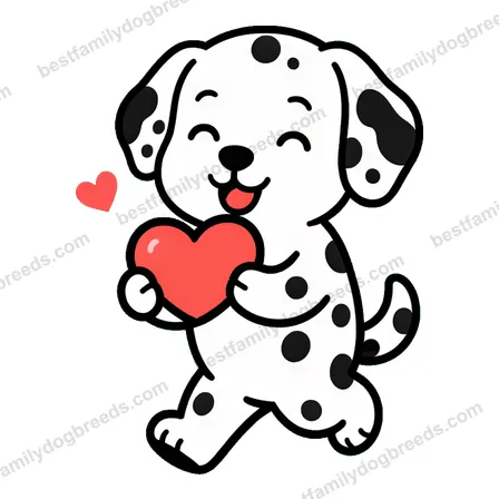 Dalmatian sticker 28