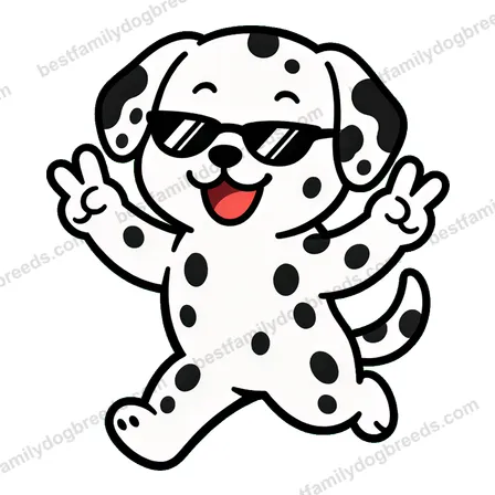 Dalmatian sticker 29