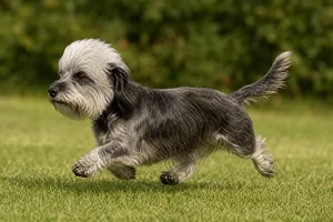 Dandie Dinmont Terrier — running