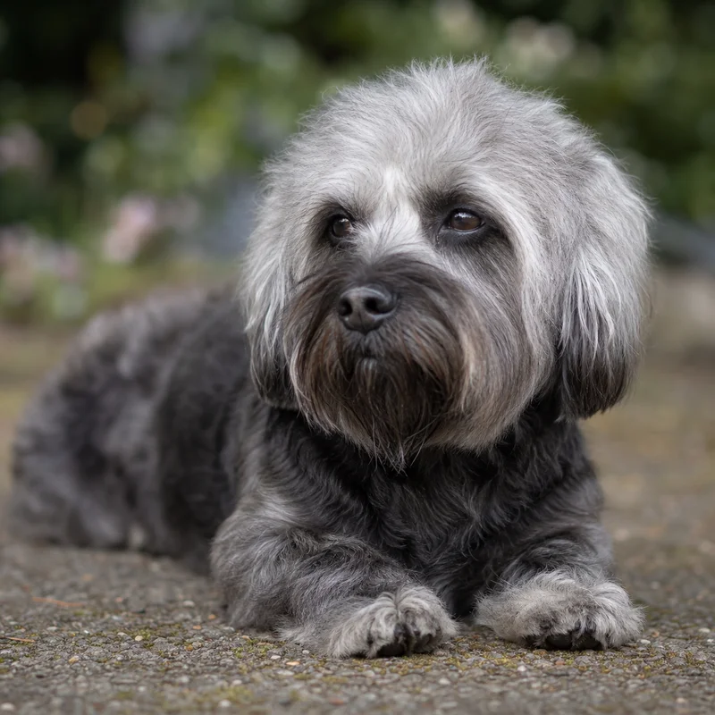 Dandie Dinmont Terrier — relaxed