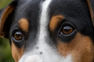 Danish-Swedish Farmdog — eyes