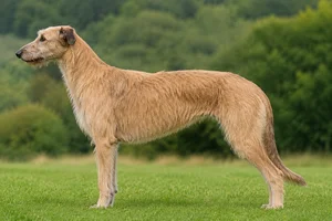 Deerhound — Red fawn coat
