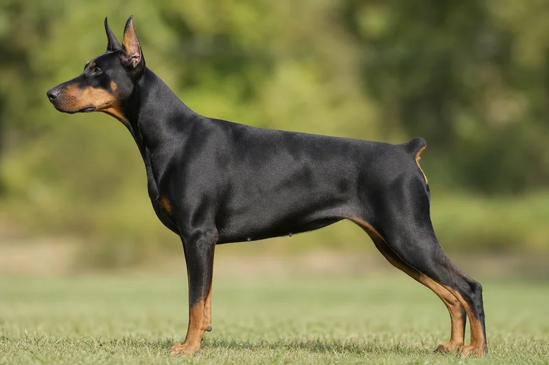 Doberman Pinscher — side