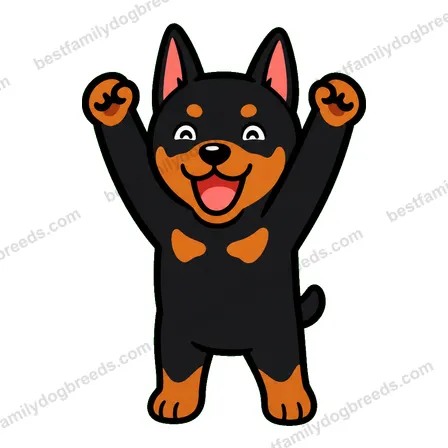 Doberman Pinscher sticker 2
