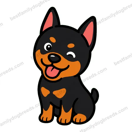 Doberman Pinscher sticker 3