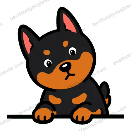 Doberman Pinscher sticker 17