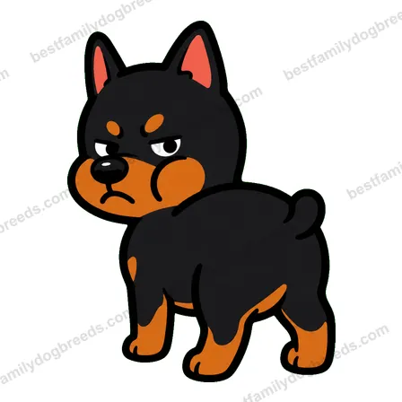 Doberman Pinscher dog meme sticker preview
