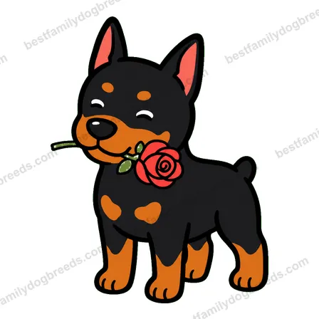 Doberman Pinscher sticker 22