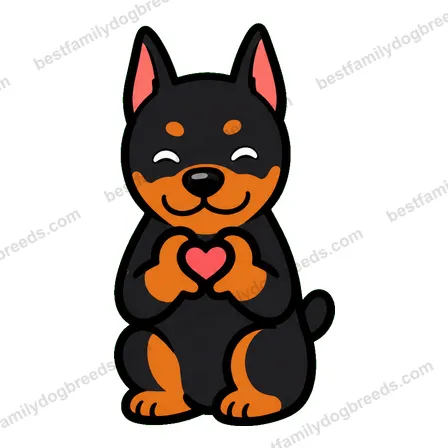 Doberman Pinscher sticker 23