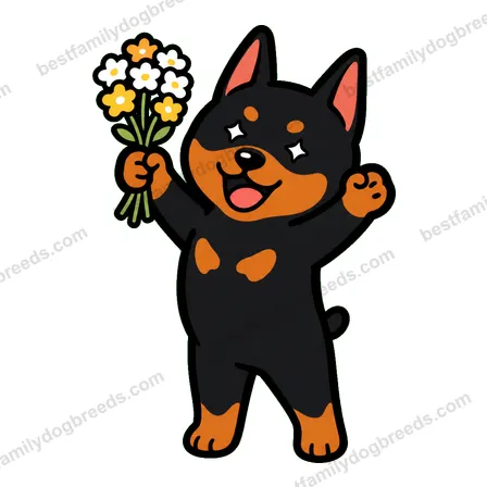 Doberman Pinscher sticker 24