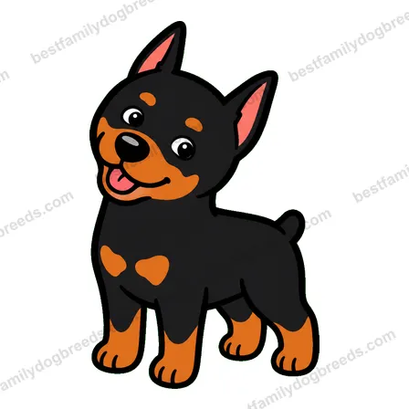 Doberman Pinscher sticker 25
