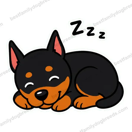 Doberman Pinscher dog meme sticker preview