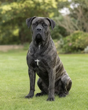 Dogo Canario — sitting