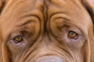 Dogue De Bordeaux — eyes