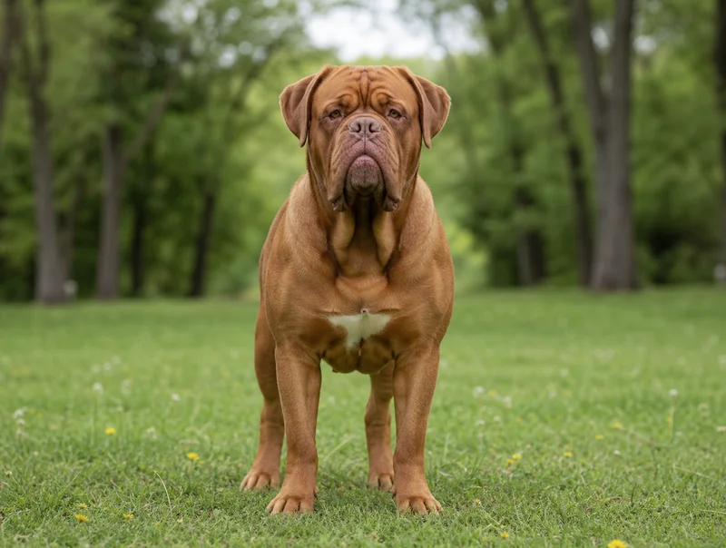 Dogue De Bordeaux — front