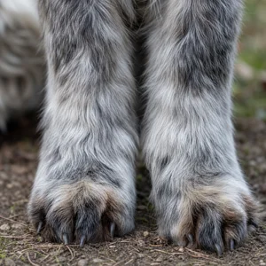 Dutch Schapendoes — paws