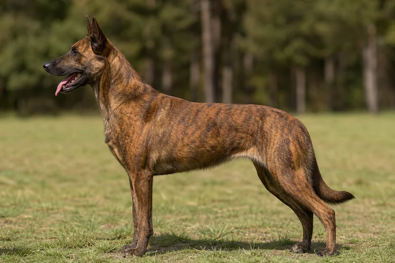 Dutch Shepherd Dog — Red Brindle coat