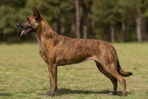 Dutch Shepherd Dog — Red Brindle coat