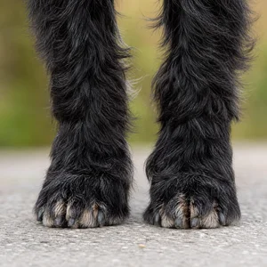 Dutch Smoushond — paws