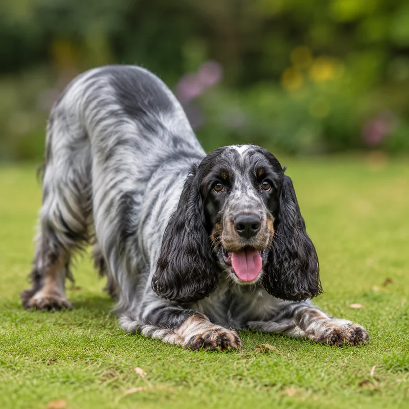 English Cocker Spaniel — playful