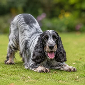 English Cocker Spaniel — playful