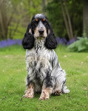 English Cocker Spaniel — sitting