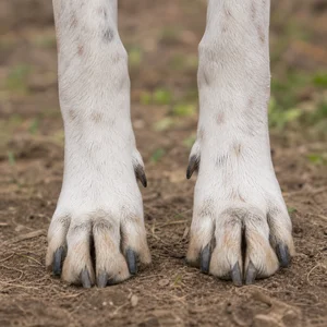 English Foxhound — paws