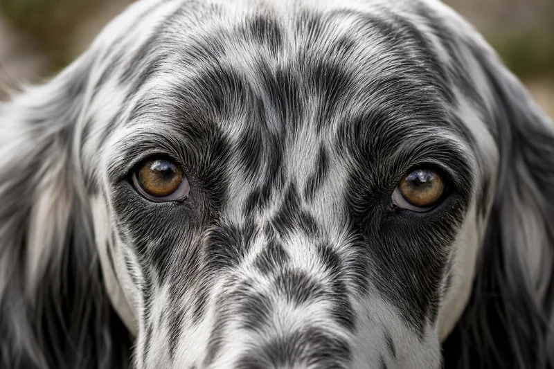 English Setter — eyes