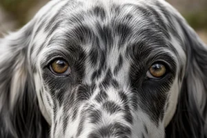 English Setter — eyes