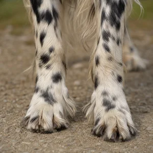 English Setter — paws