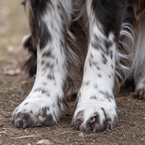 English Springer Spaniel — paws