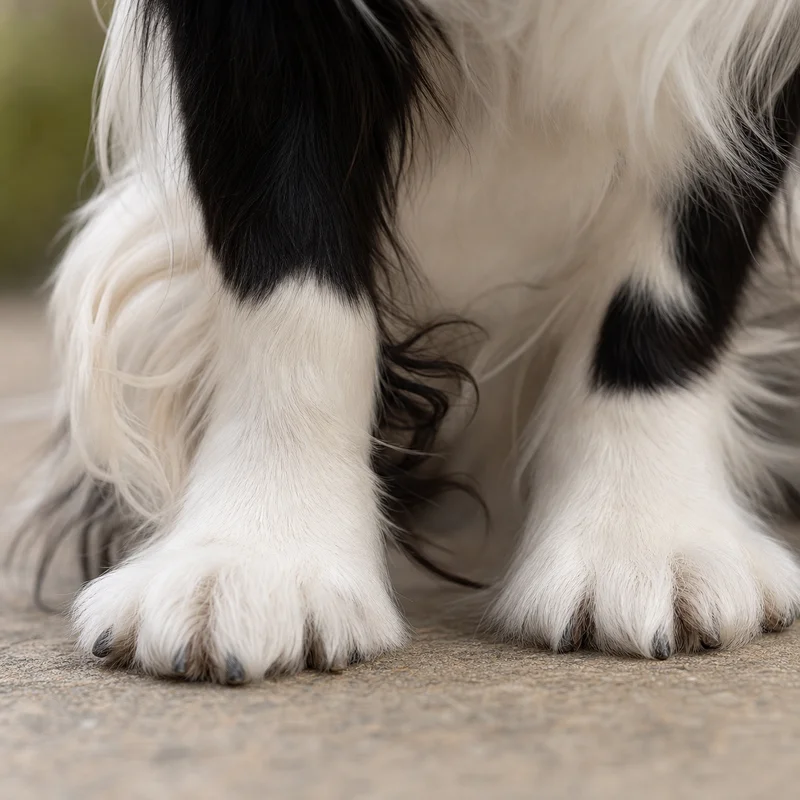 English Toy Spaniel — paws