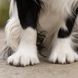 English Toy Spaniel — paws