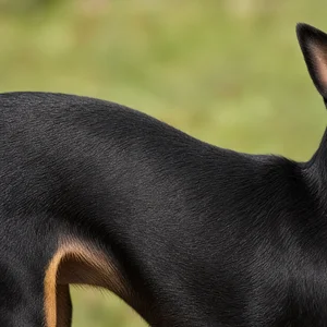English Toy Terrier — coat texture