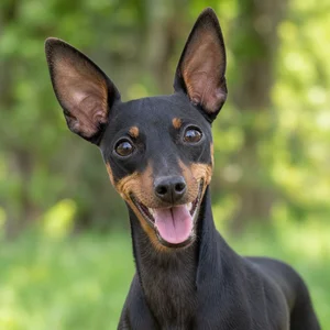English Toy Terrier — happy
