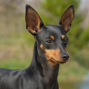 English Toy Terrier — relaxed