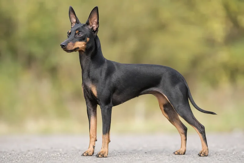 English Toy Terrier — side