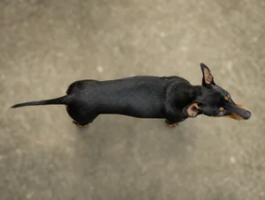 English Toy Terrier — top
