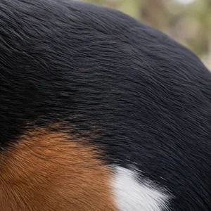 Entlebucher Mountain Dog — coat texture