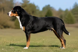 Entlebucher Mountain Dog — Tricolor coat