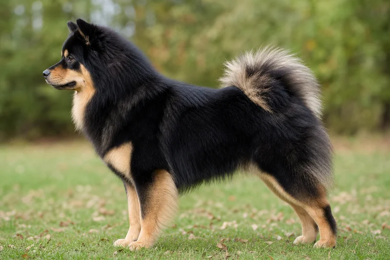 Eurasier — Black and Tan coat