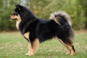 Eurasier — Black and Tan coat