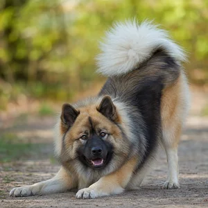 Eurasier — playful