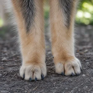 Eurasier — paws