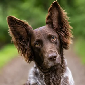 Field Spaniel — alert