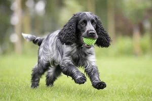 Field Spaniel — playing