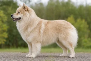 Finnish Lapphund — tan coat