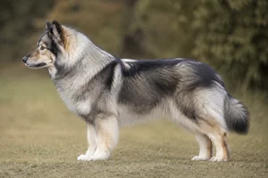 Finnish Lapphund — wolf-sable coat